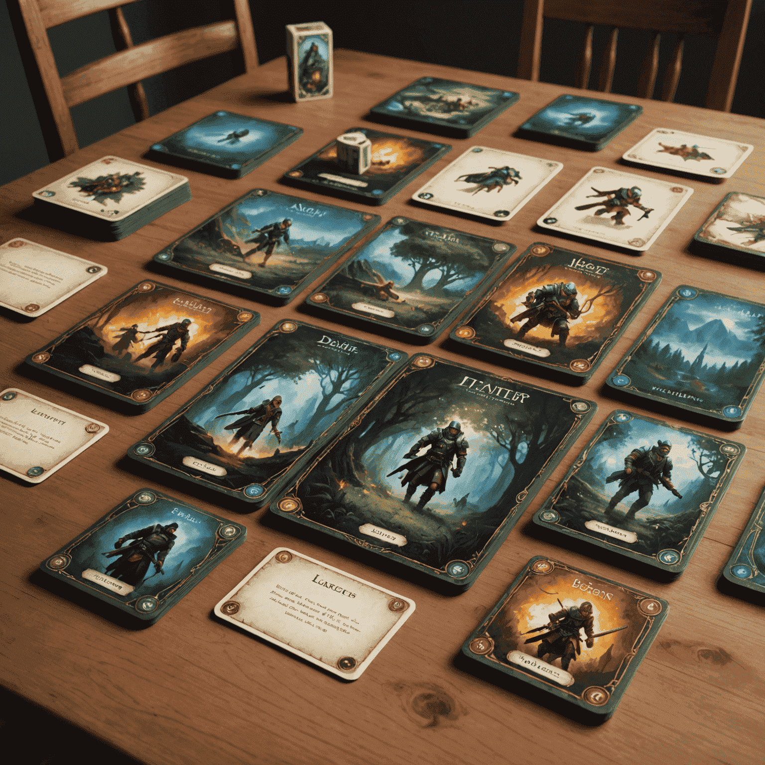 Beberapa permainan legacy populer ditampilkan bersama dengan komponen yang unik seperti kartu yang bisa disobek dan papan yang bisa dimodifikasi